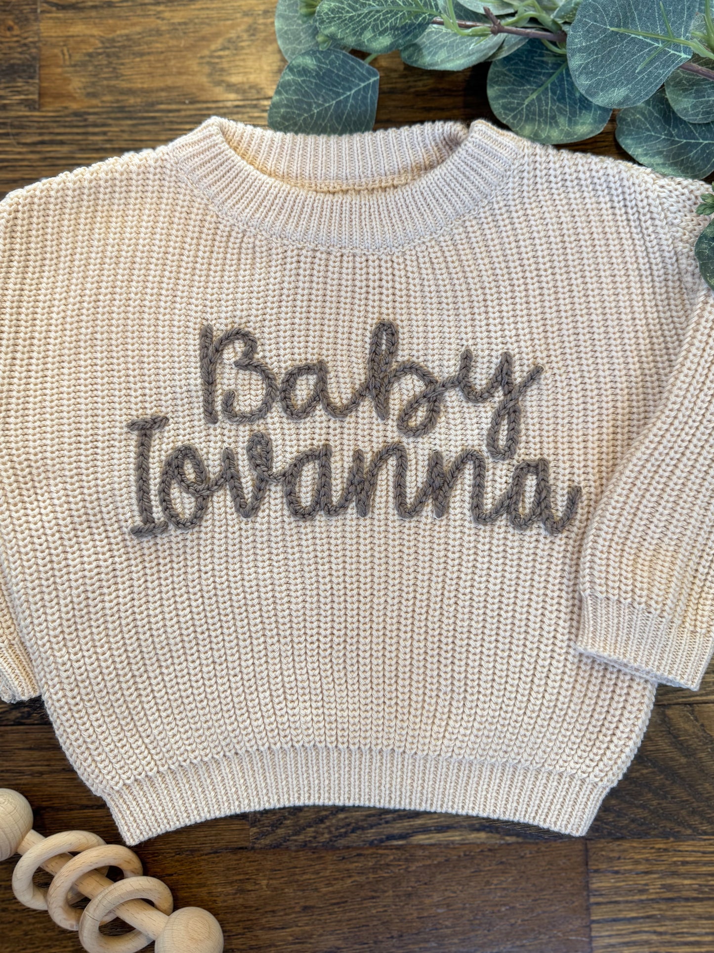 The Two-Line Sweater