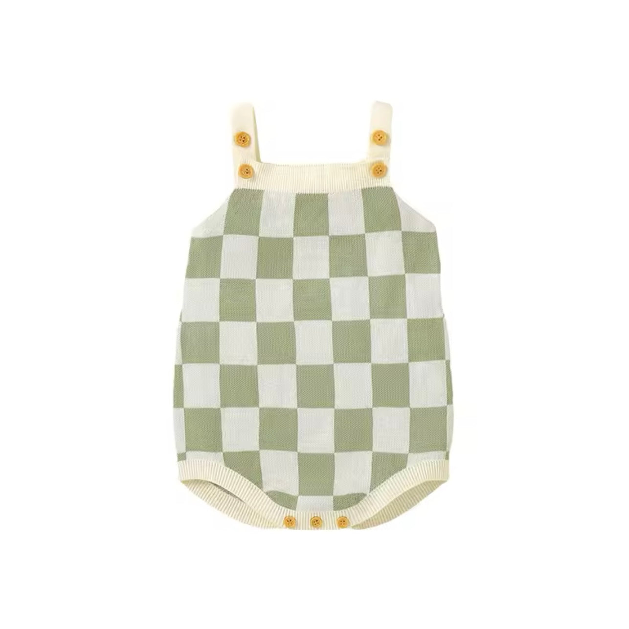 Checkered Romper