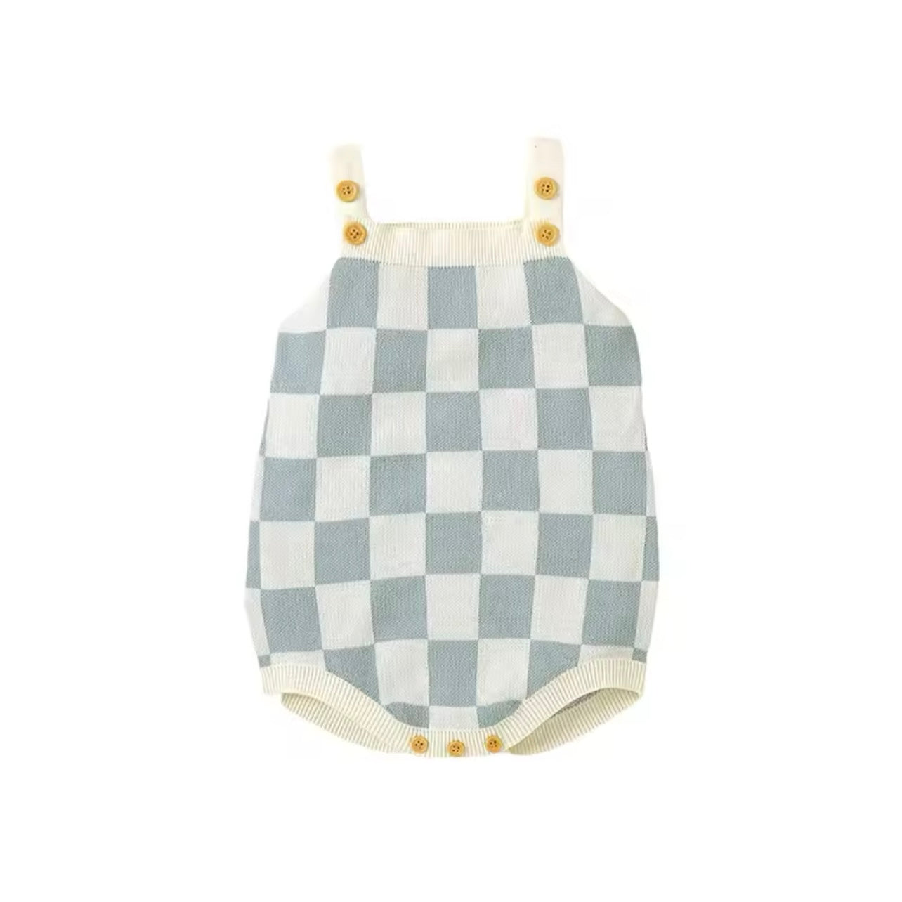 Checkered Romper