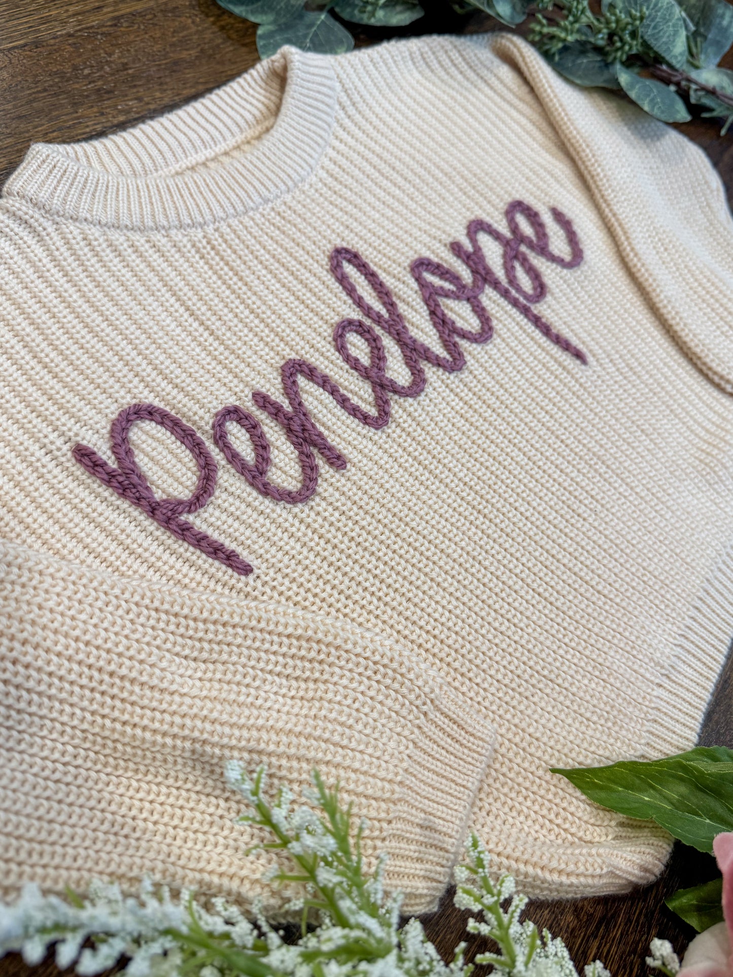 Classic Name Sweater