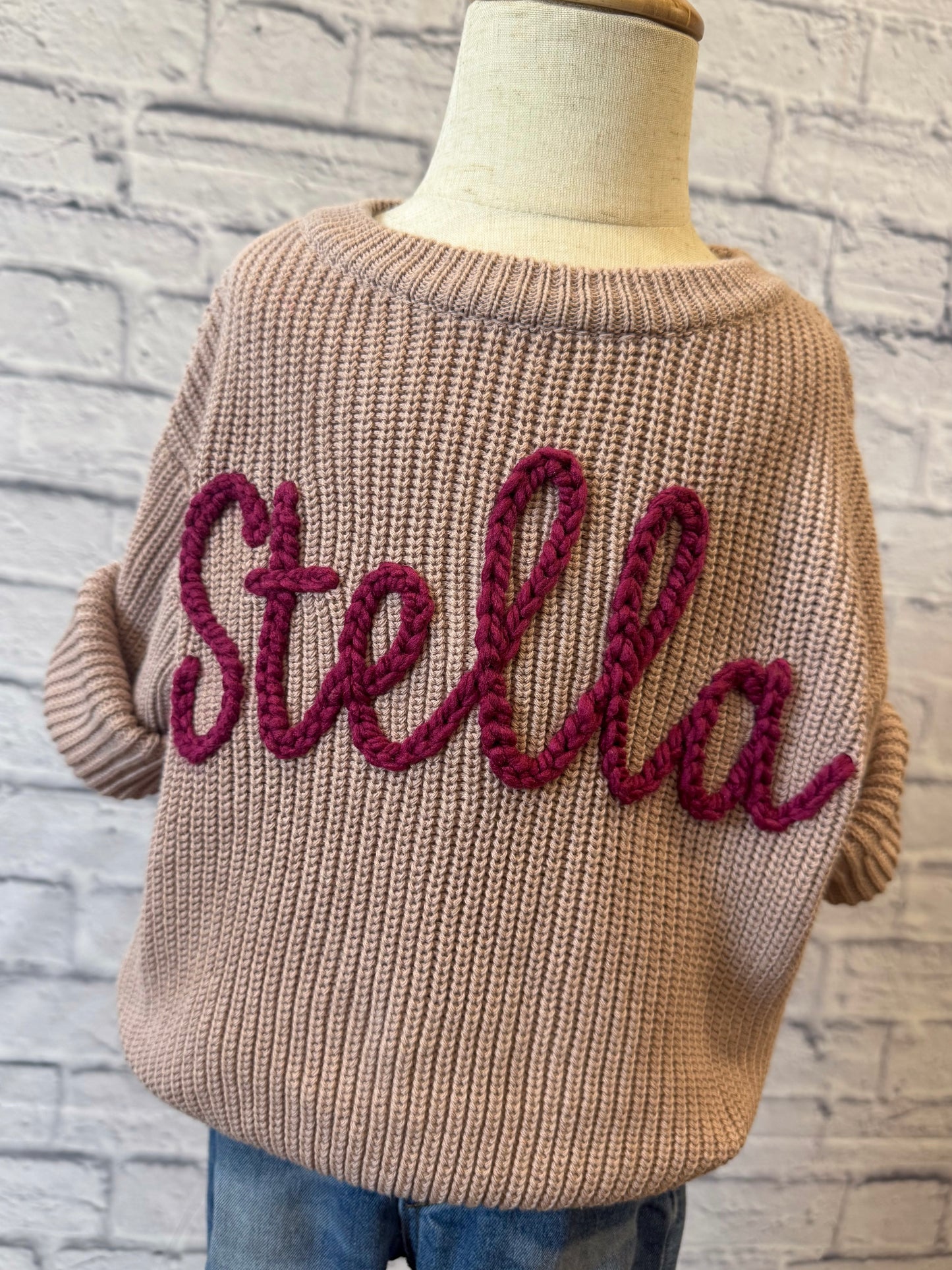 Classic Name Sweater