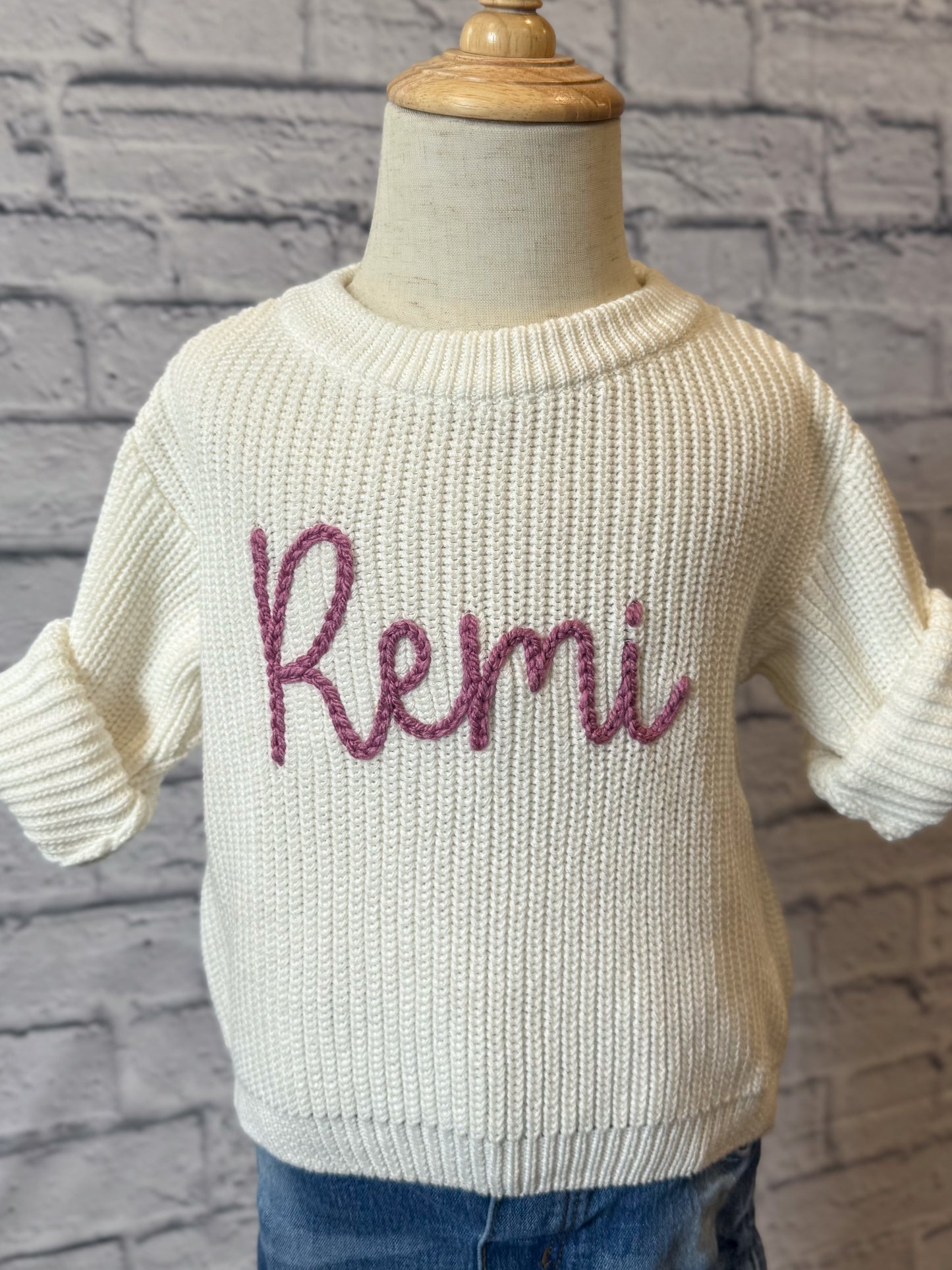 Classic Name Sweater