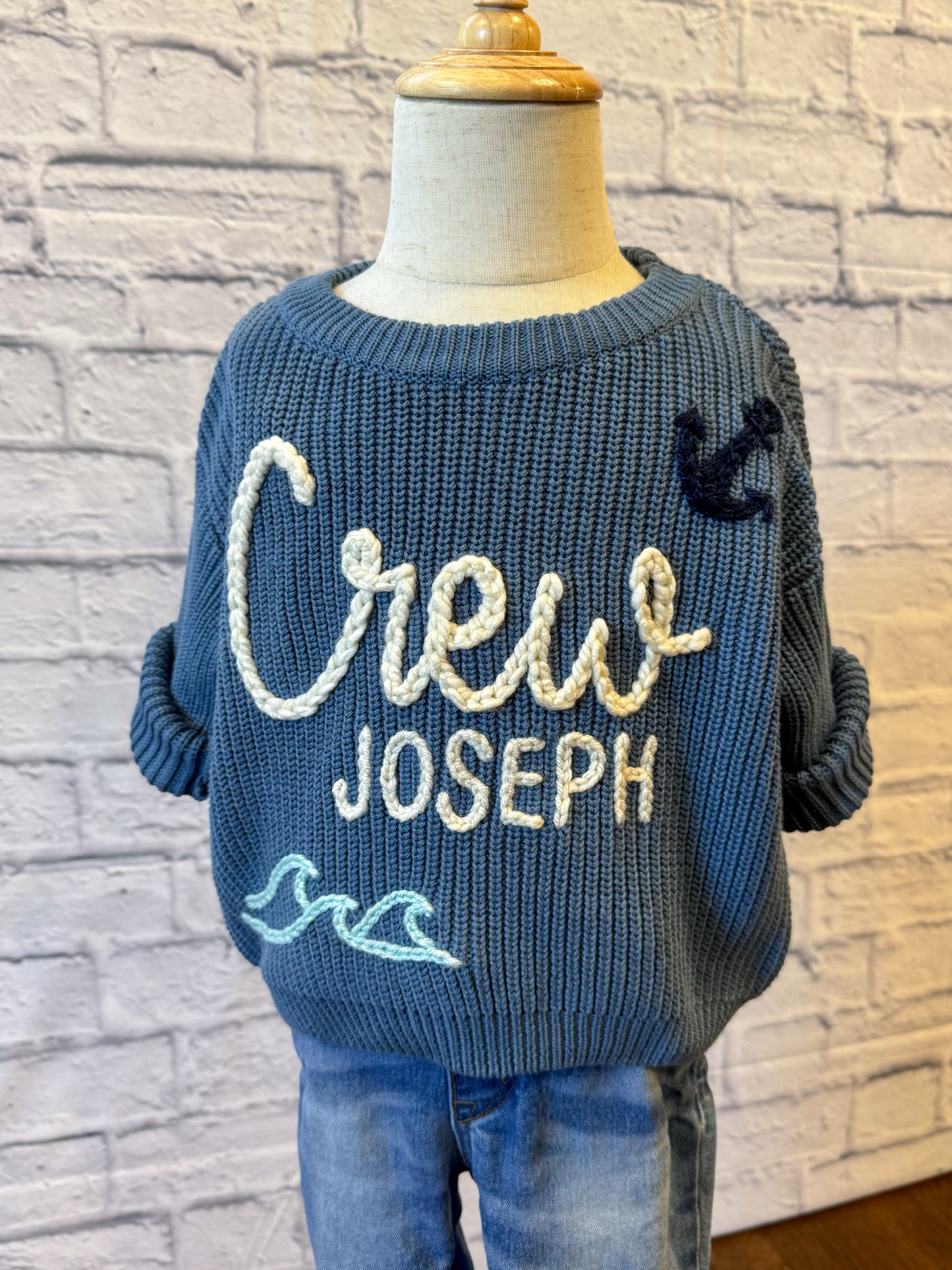 The Two-Line Sweater