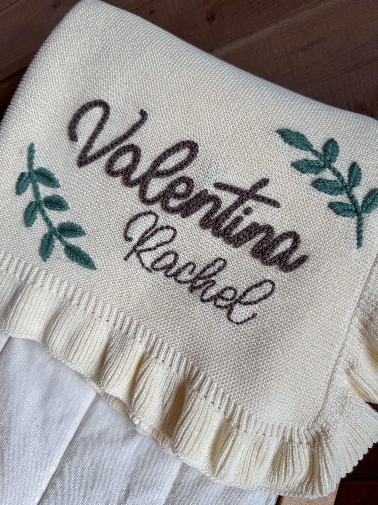 Personalized Baby Blanket