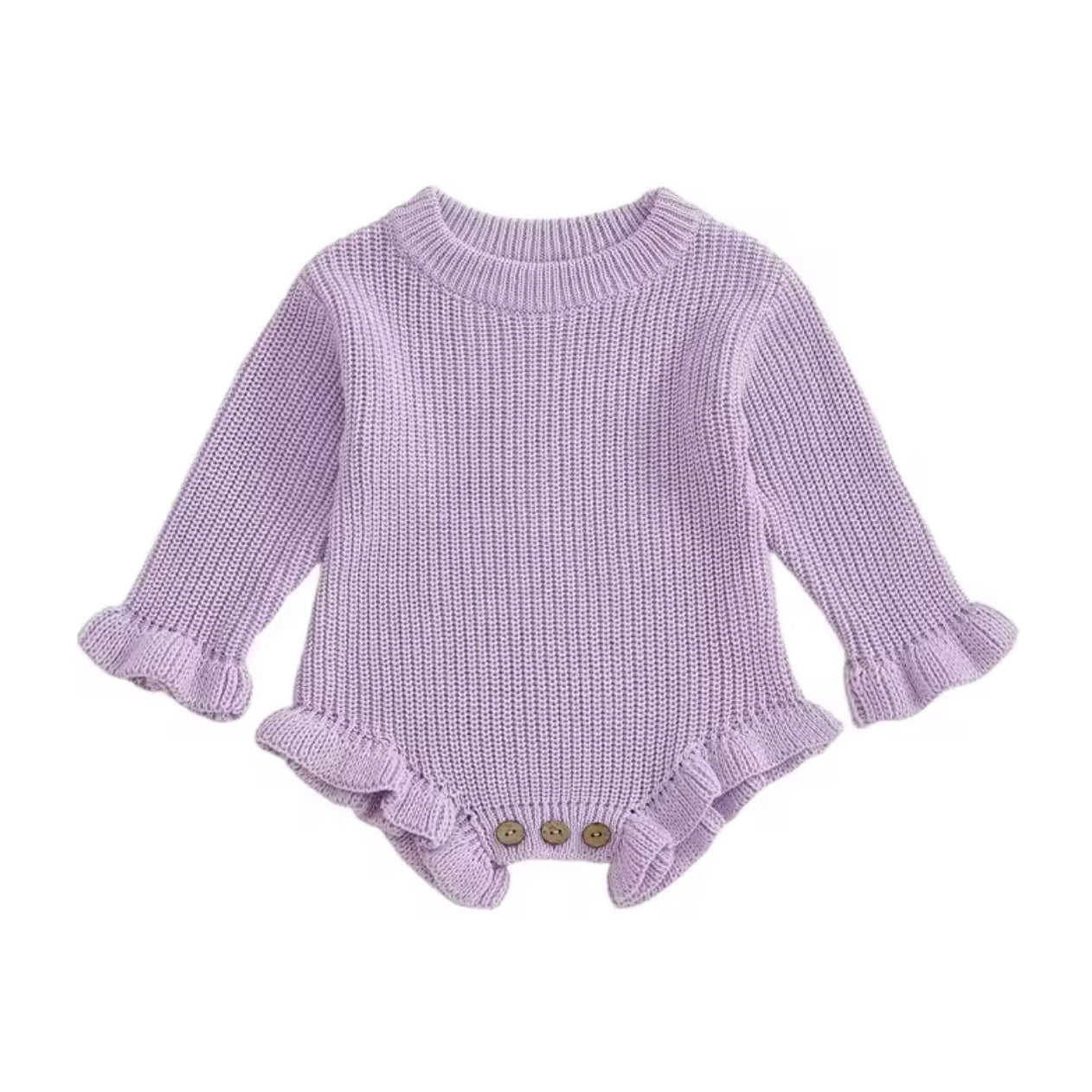 Ruffle Romper Sweater