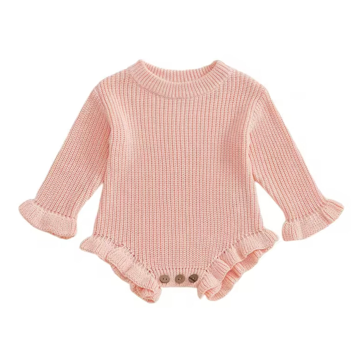 Ruffle Romper Sweater