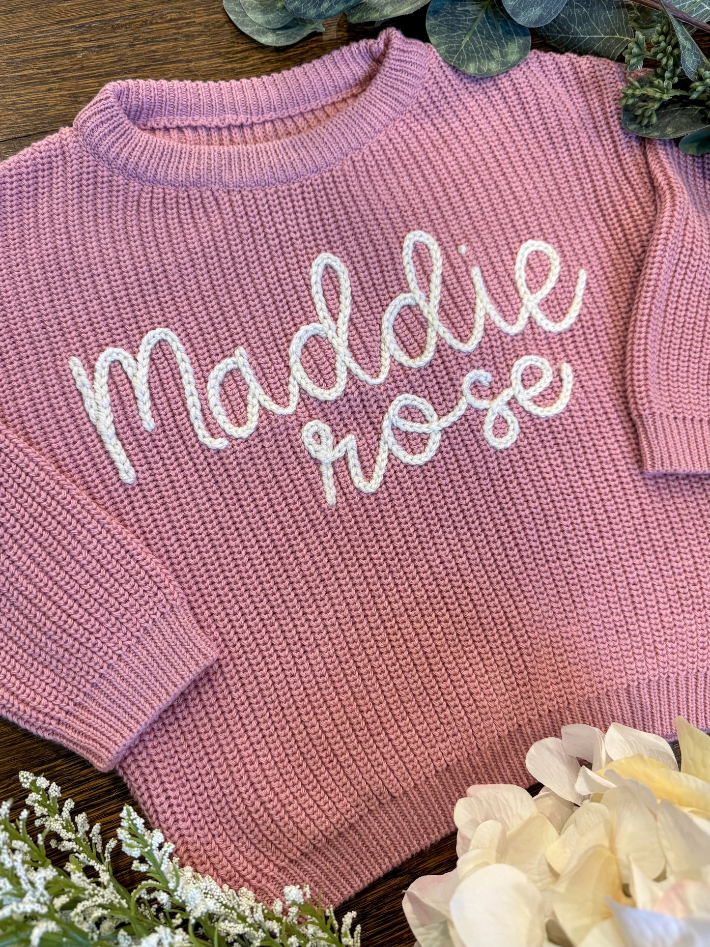 The Two-Line Sweater